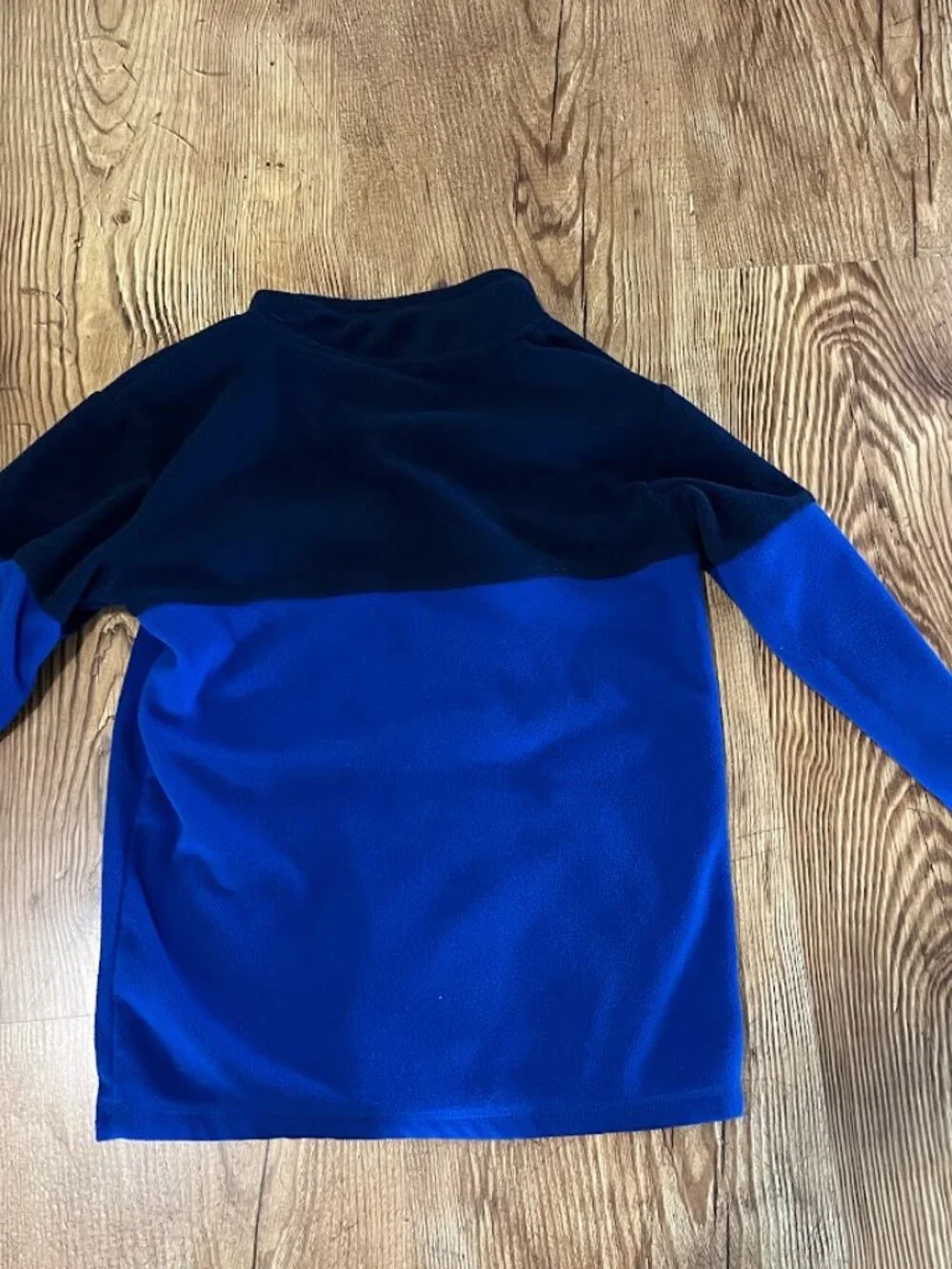 Children's Place 1/4 Zip Fleece, 2 Tone Blue, Youth XL (14)